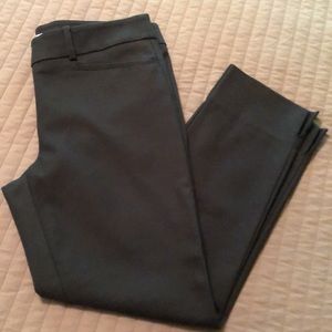 LOFT, Marissa, black ankle pants, size 6